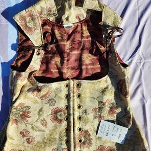 Floral Patterned corset